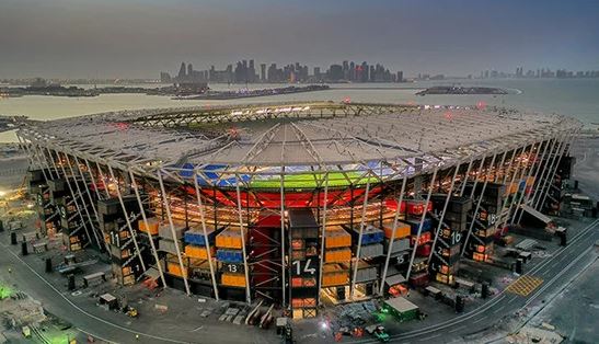 Stadium 974 container Sambut Piala Dunia 2022