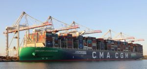 kapal kontainer CMA CGM Jaques Saade