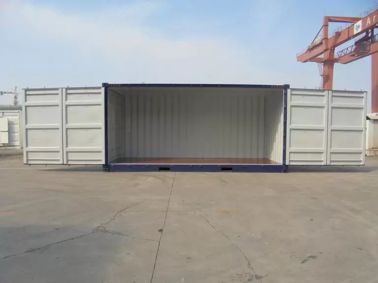 open side container 20 feet high cube
