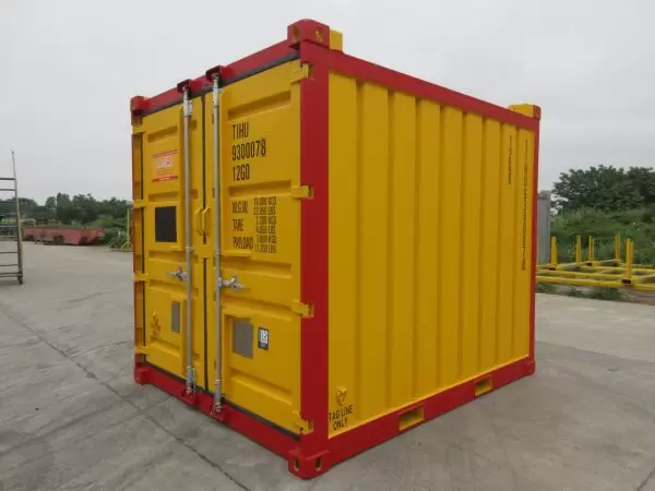 10’ OPEN SIDE DNV SHIPPING CONTAINER