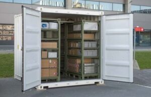 fungsi kontainer modular jadi gudang