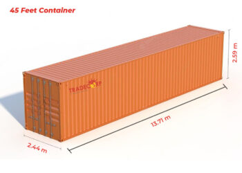 45 feet dimensi kontainer tradecorp