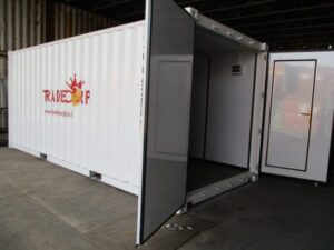 storage container with AC